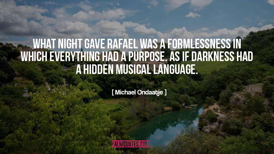 Gathering Darkness quotes by Michael Ondaatje