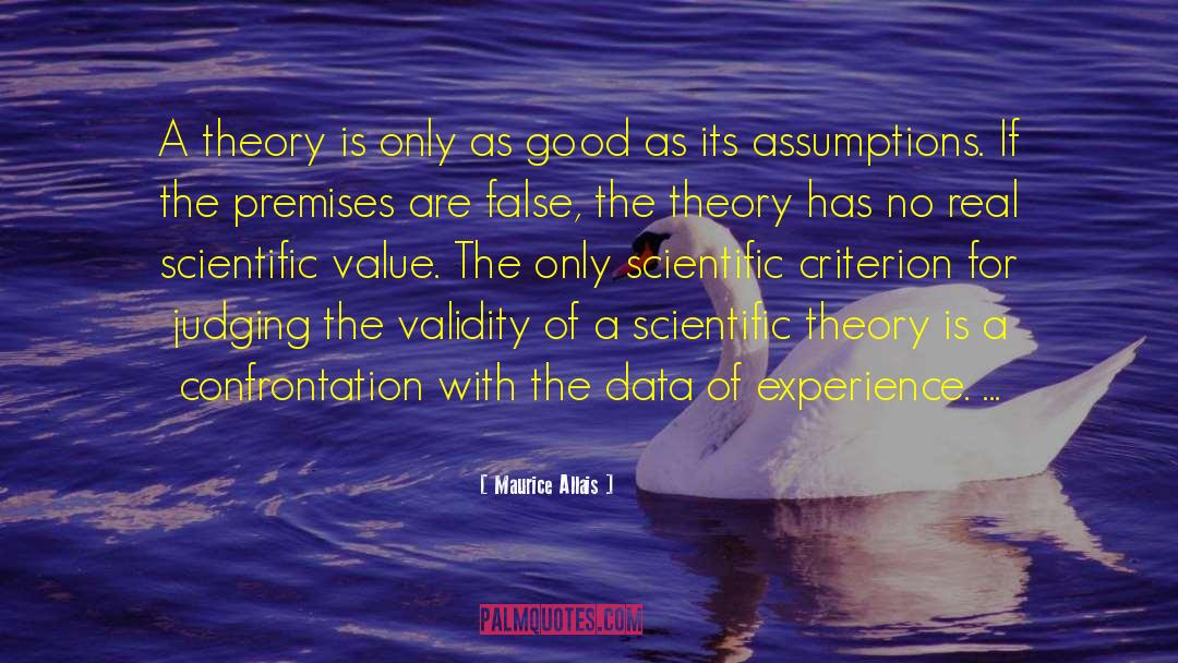 Gathering Data quotes by Maurice Allais