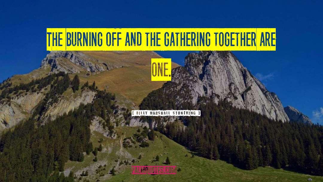 Gathering Together quotes by Billy Marshall Stoneking