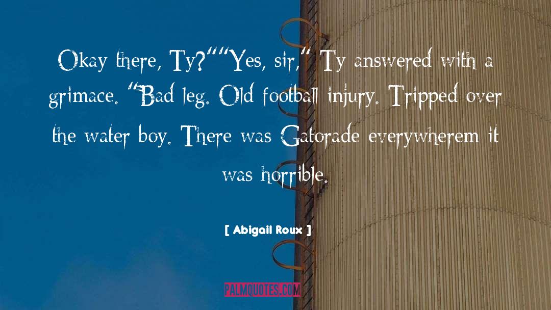 Gatorade quotes by Abigail Roux