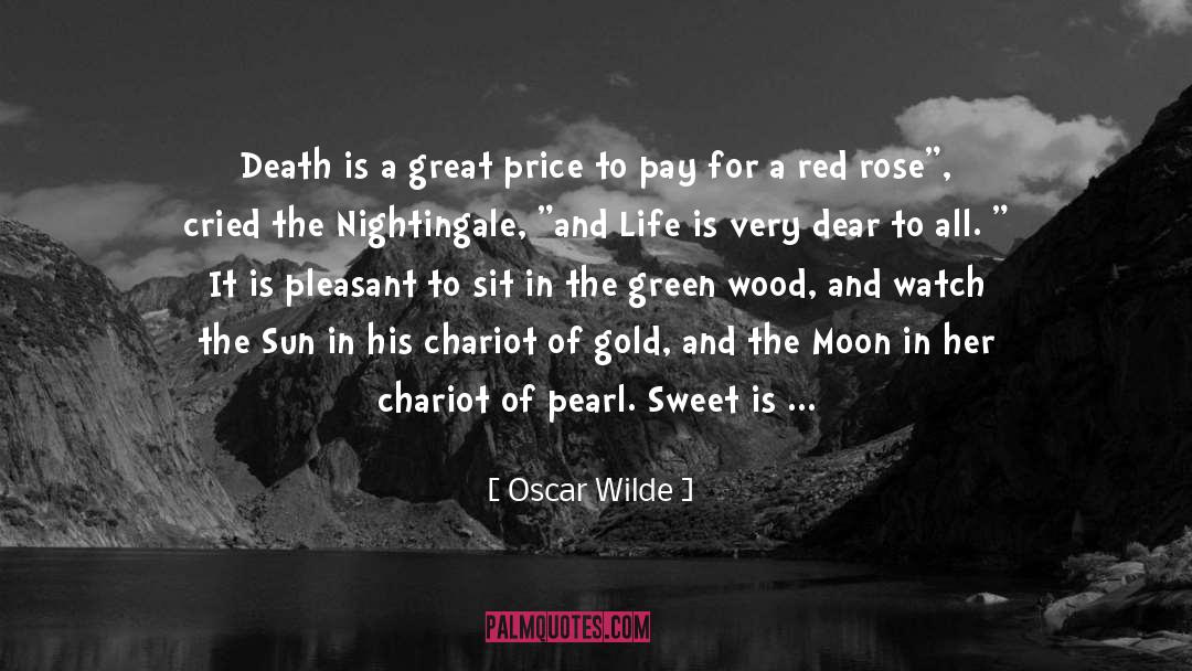 Gatsby Death quotes by Oscar Wilde