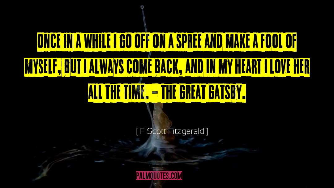 Gatsby quotes by F Scott Fitzgerald