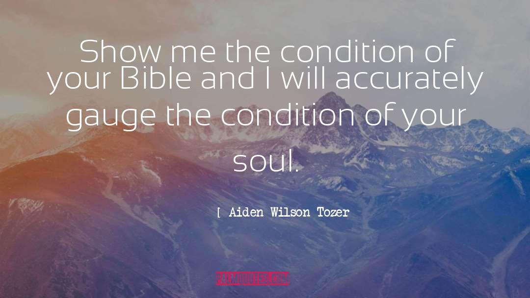 Gauges quotes by Aiden Wilson Tozer