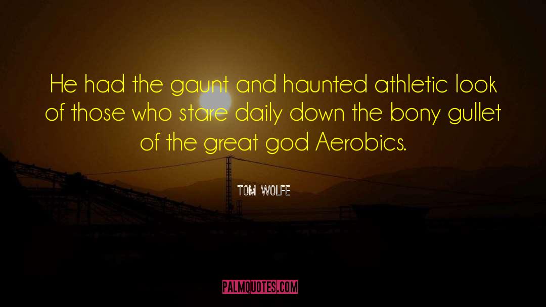 Gaunt quotes by Tom Wolfe