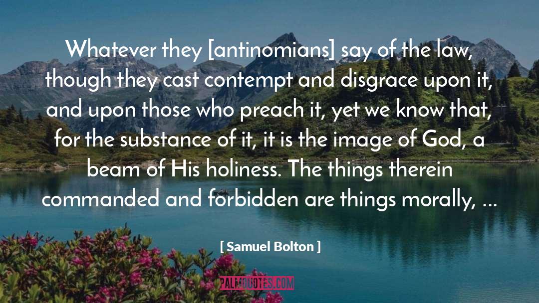 Gavin S Law quotes by Samuel Bolton