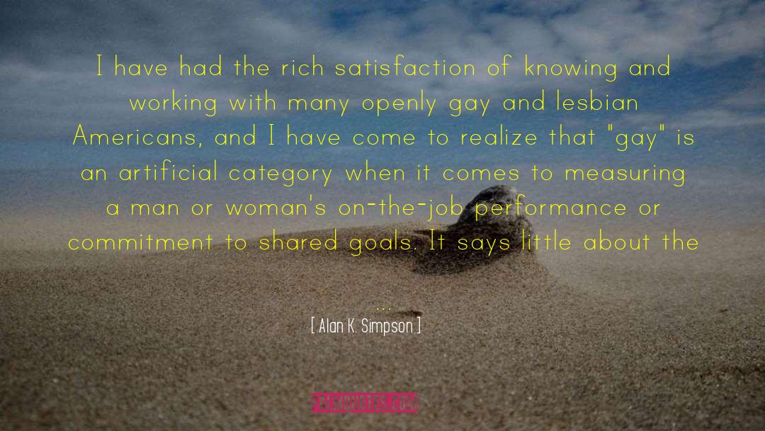Gay And Lesbian quotes by Alan K. Simpson