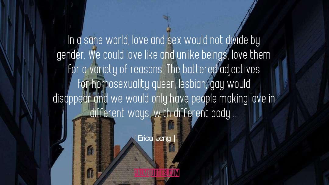 Gay And Straight quotes by Erica Jong