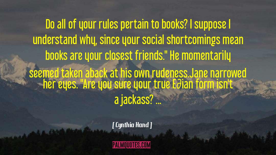 Gay Books quotes by Cynthia Hand