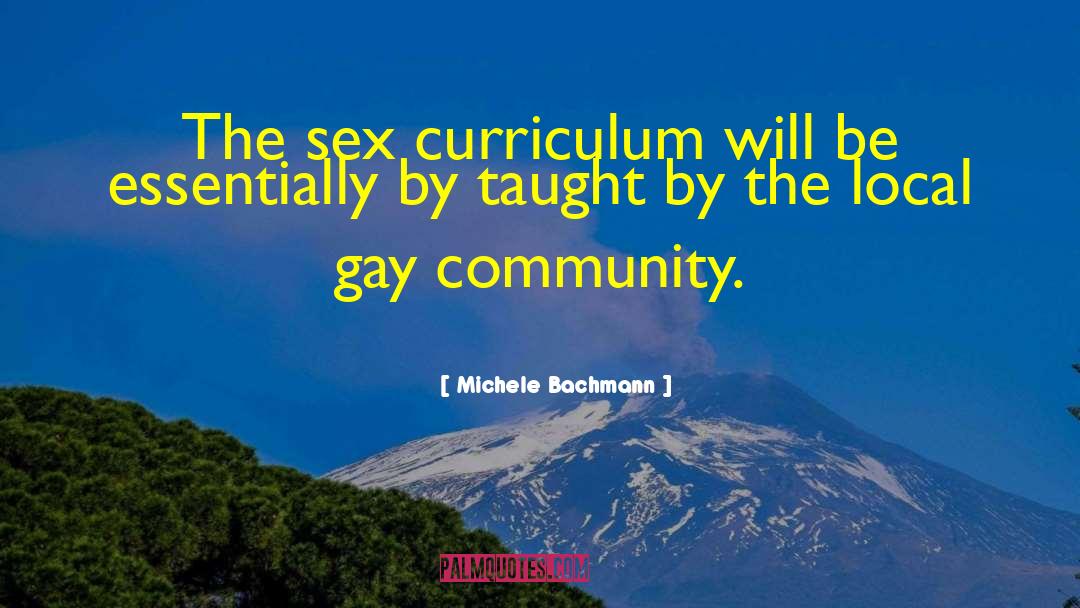 Gay Community quotes by Michele Bachmann