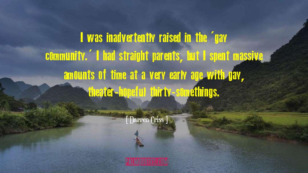 Gay Community quotes by Darren Criss