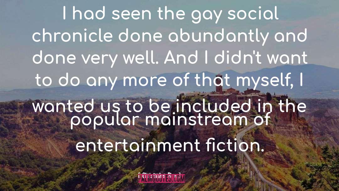 Gay Fiction quotes by Christopher Rice