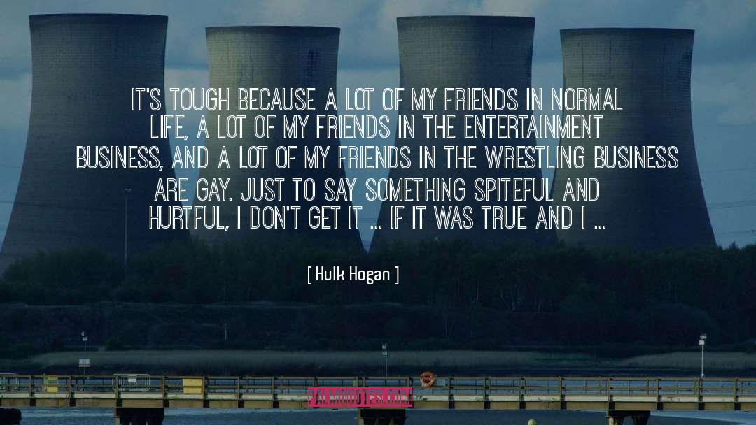 Gay Fiction quotes by Hulk Hogan