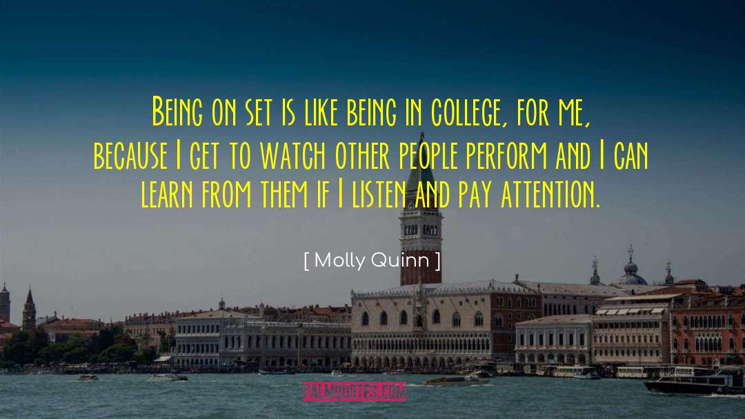 Gay For Pay quotes by Molly Quinn