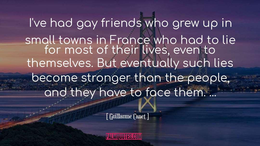 Gay Friend quotes by Guillaume Canet