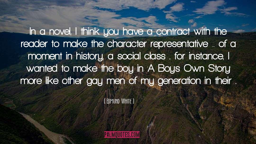 Gay Men quotes by Edmund White