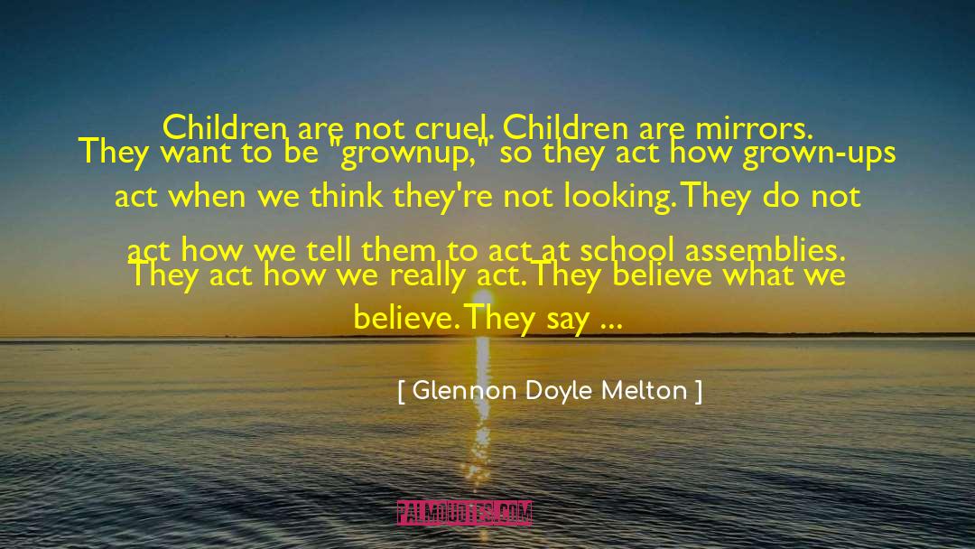 Gay Novel quotes by Glennon Doyle Melton