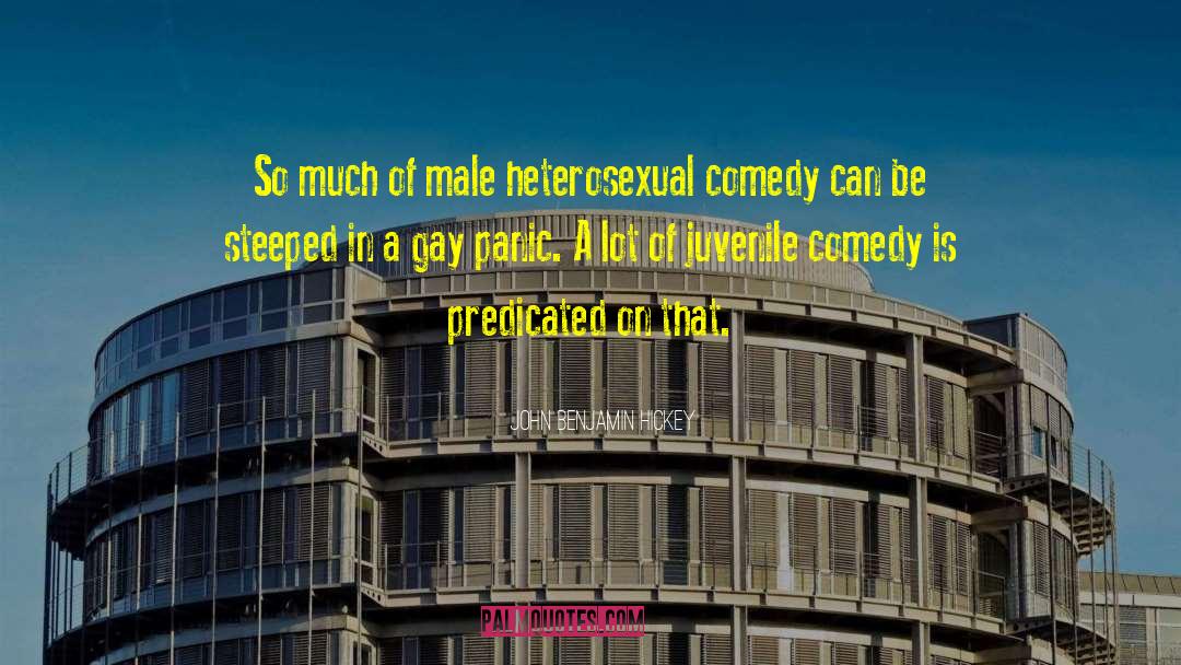 Gay Novel quotes by John Benjamin Hickey