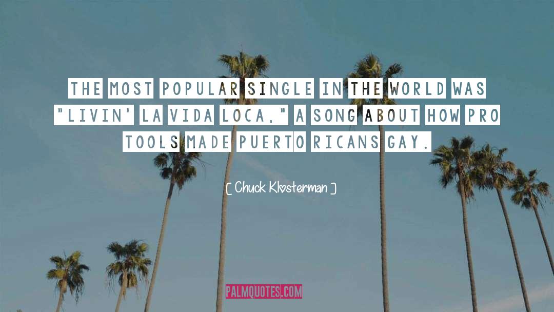 Gay Novel quotes by Chuck Klosterman