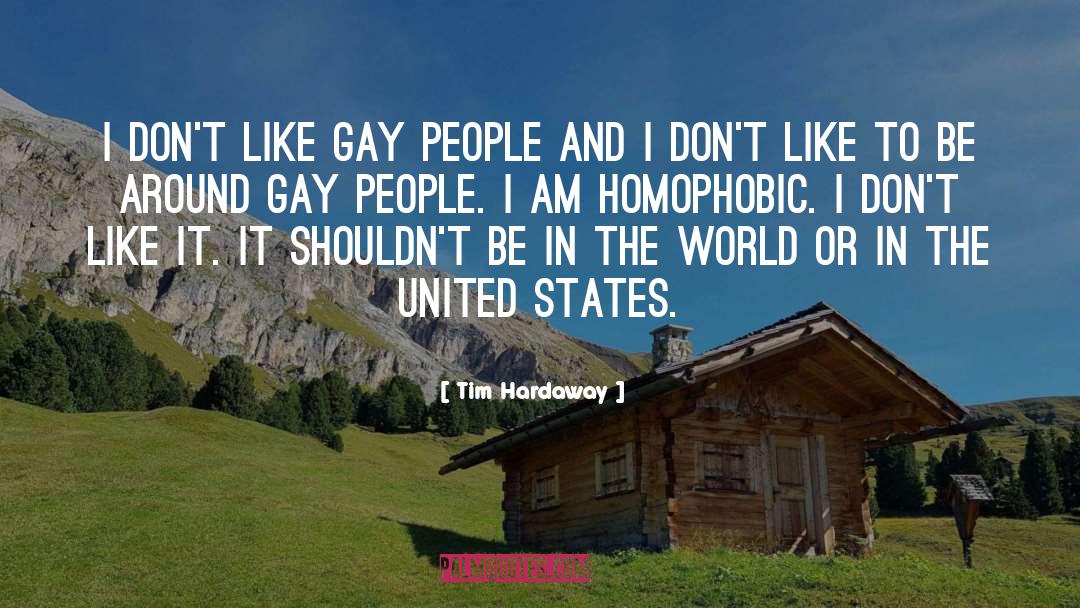 Gay Pride quotes by Tim Hardaway