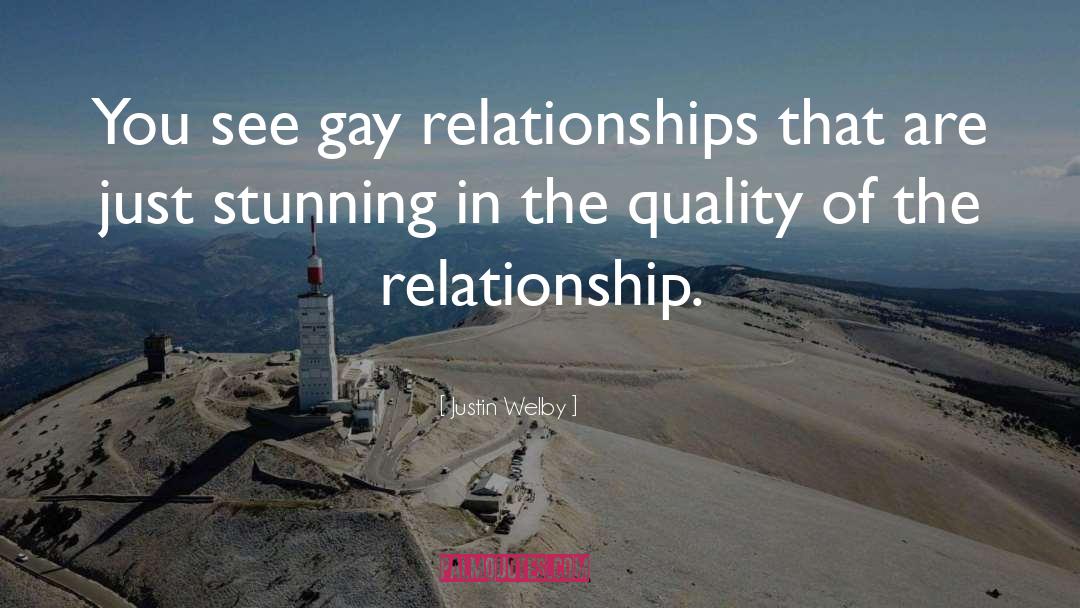 Gay Relationships quotes by Justin Welby