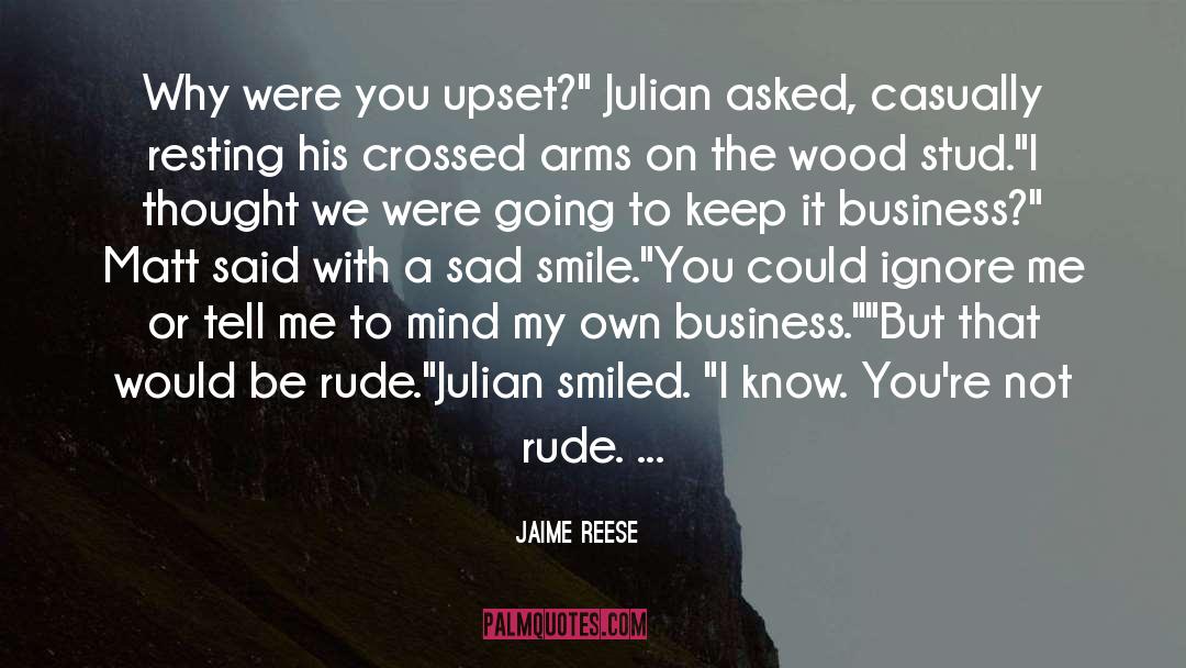 Gay Romance quotes by Jaime Reese