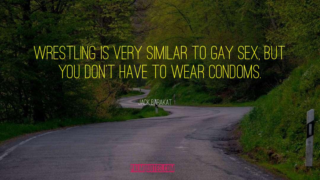 Gay Sex quotes by Jack Barakat