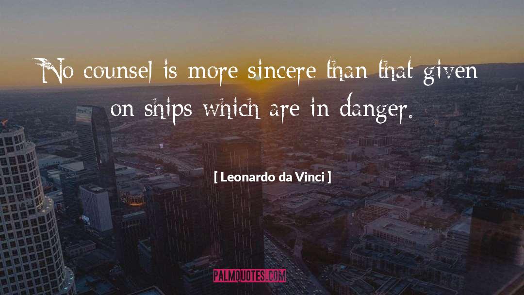 Gay Ships quotes by Leonardo Da Vinci