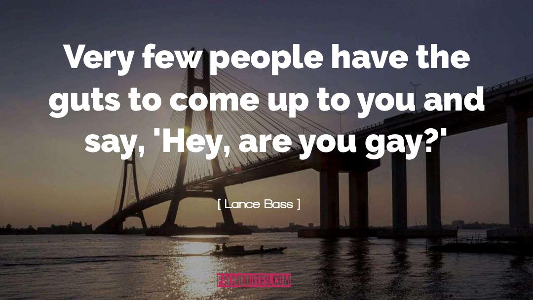 Gay Spider quotes by Lance Bass