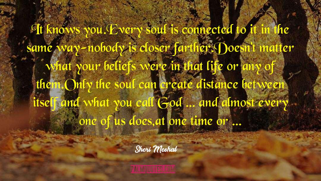 Gaze Connected quotes by Sheri Meshal