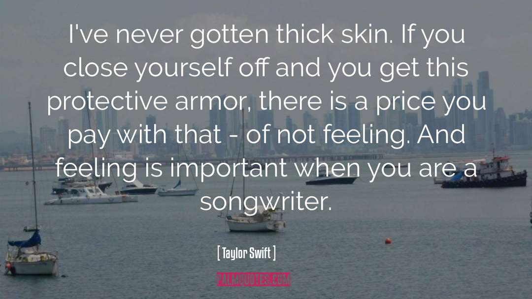 Gazelle Skin Price quotes by Taylor Swift