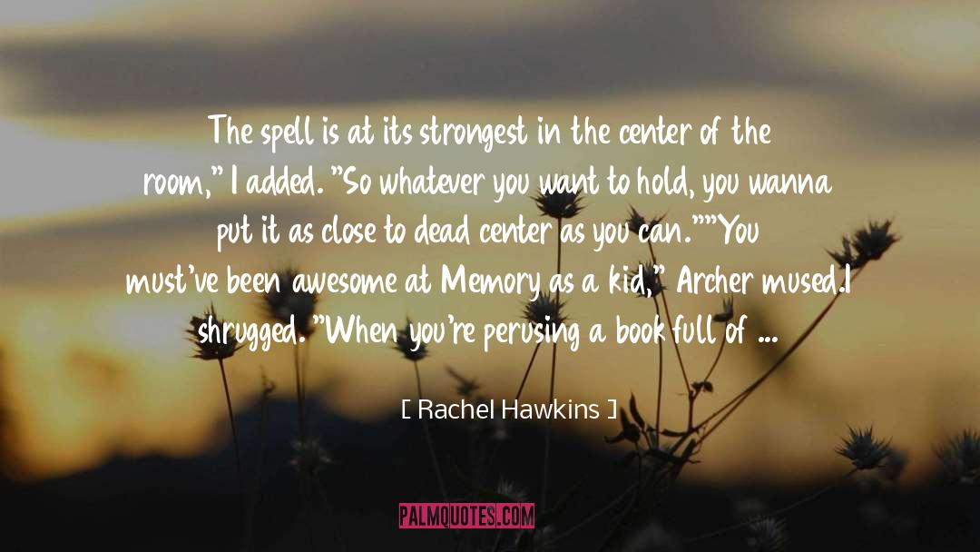 Gazes quotes by Rachel Hawkins