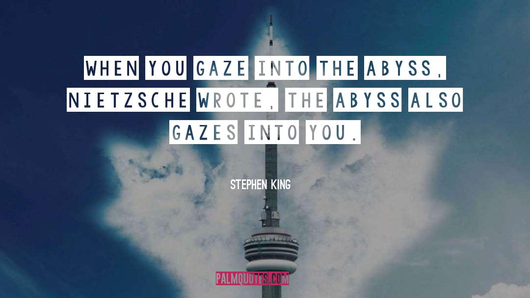 Gazes quotes by Stephen King