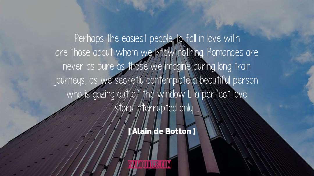 Gazing Into The Abyss quotes by Alain De Botton