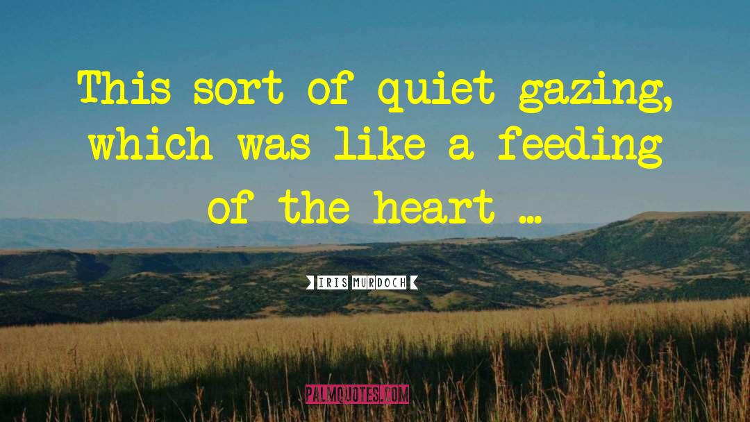 Gazing quotes by Iris Murdoch