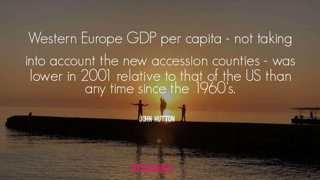 Gdp quotes by John Hutton