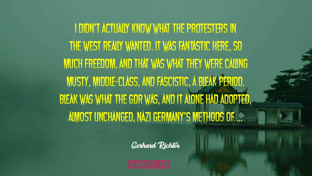 Gdr quotes by Gerhard Richter
