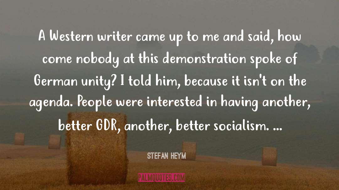 Gdr quotes by Stefan Heym