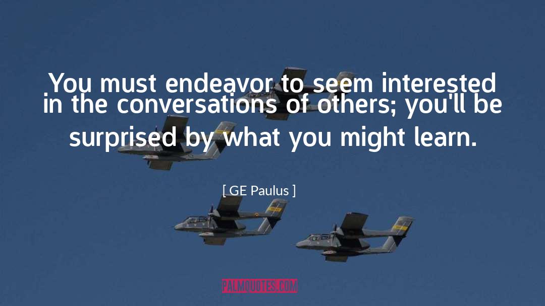 Ge quotes by GE Paulus