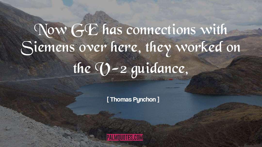 Ge quotes by Thomas Pynchon