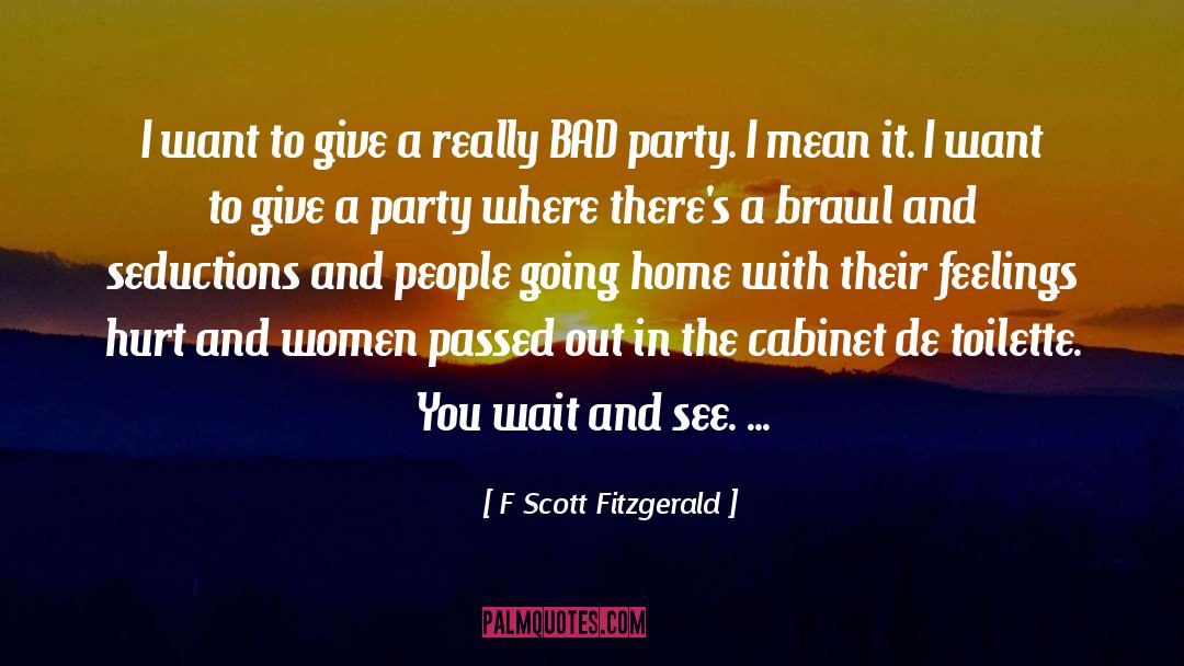 Geamuri Brawl quotes by F Scott Fitzgerald