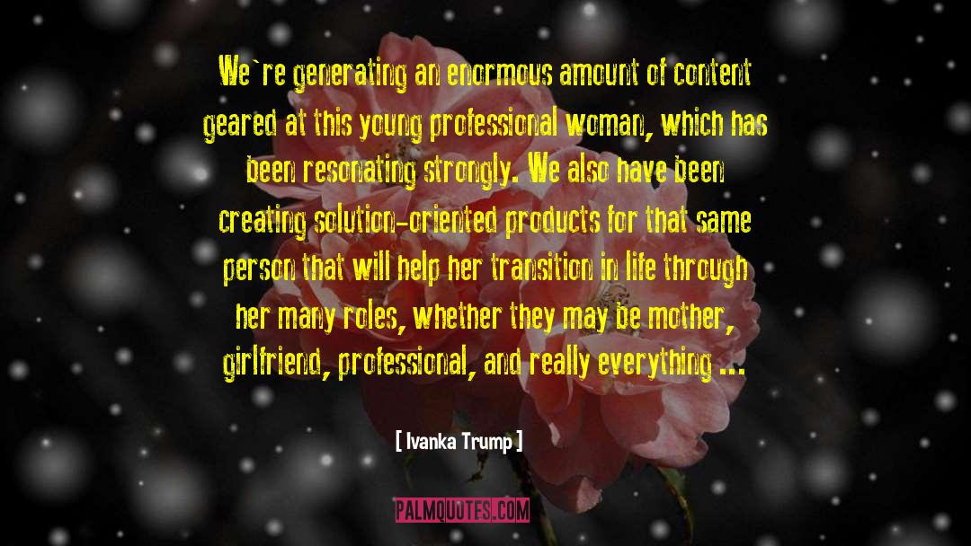 Geared quotes by Ivanka Trump