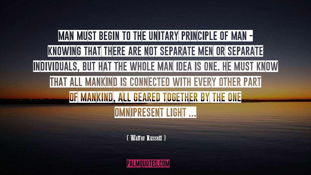 Geared quotes by Walter Russell