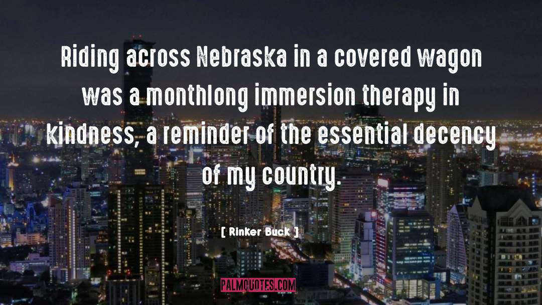 Gebbia Nebraska quotes by Rinker Buck