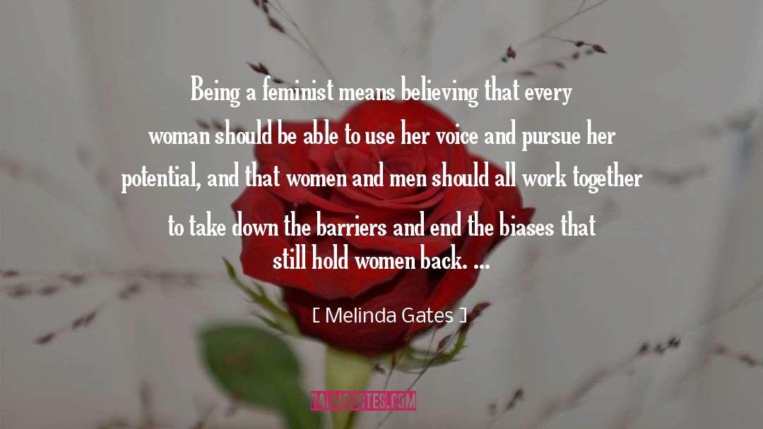 Geek Feminist quotes by Melinda Gates
