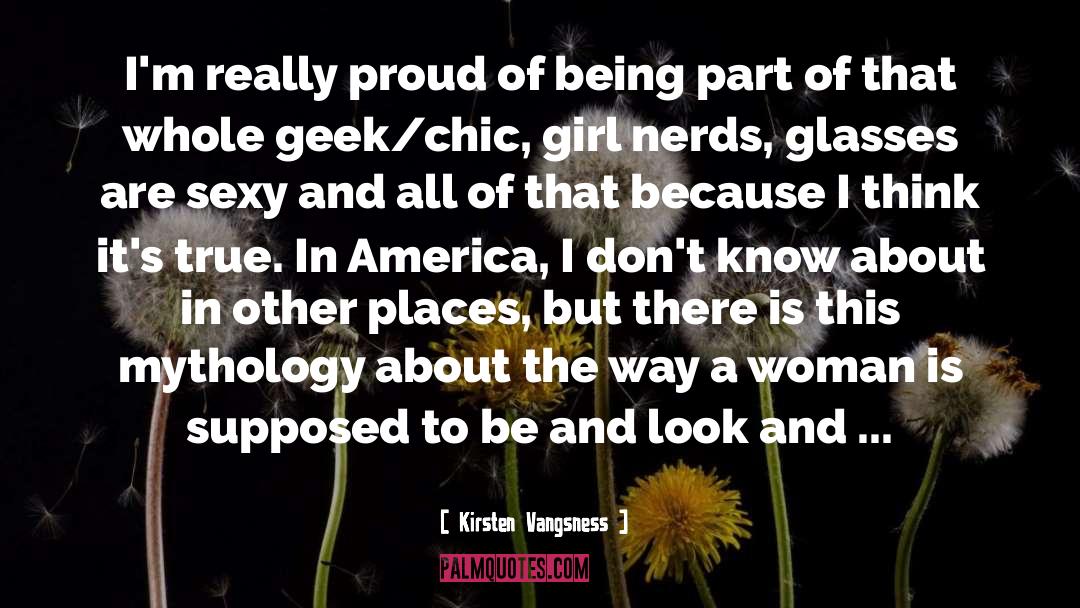 Geek quotes by Kirsten Vangsness