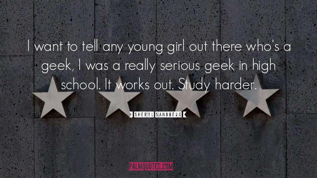 Geek quotes by Sheryl Sandberg