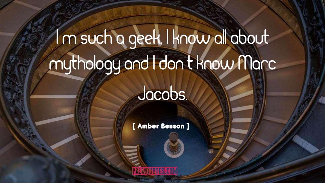 Geek quotes by Amber Benson