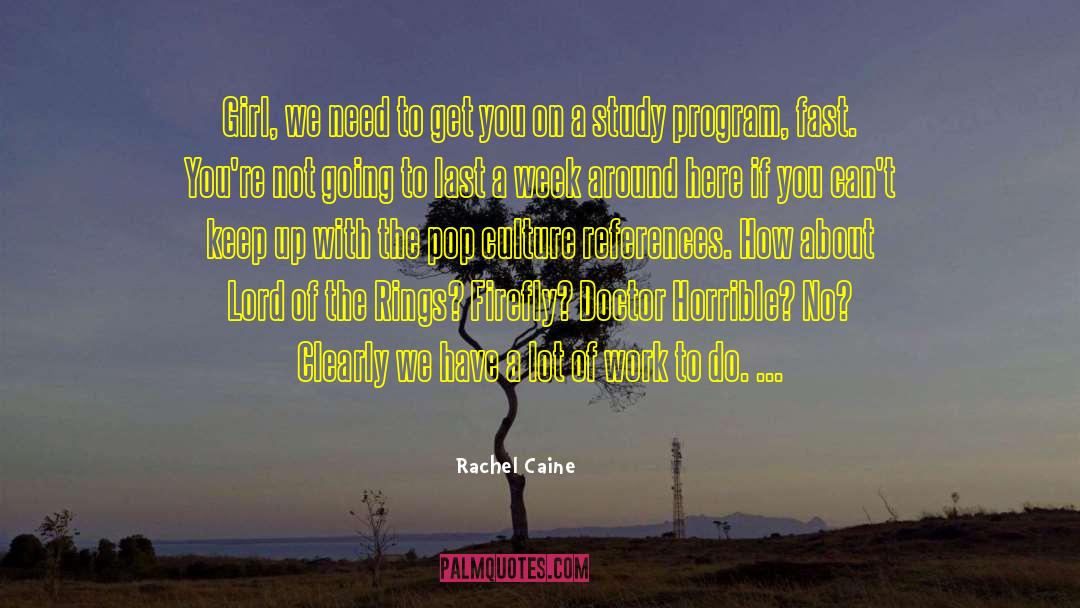 Geekery quotes by Rachel Caine