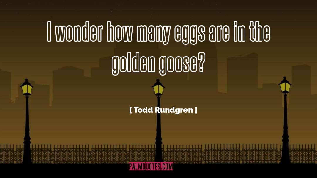Geese quotes by Todd Rundgren