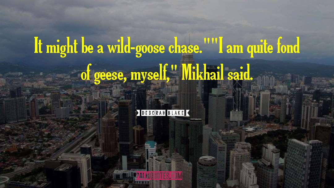 Geese quotes by Deborah Blake